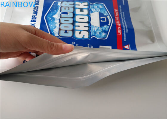 Supermarkt-Meeresfrüchte tragen Wegwerfaluminiumfolie-Isolierkühltasche/Eisbeutel Früchte