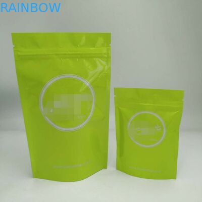Stehen Sie oben Plastikreißverschluss-Taschen-helle Farben kundengebundene Stärke für Tee