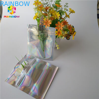 Kundengebundener Farblaser stehen oben Taschen heißsiegelte feuchtigkeitsfestes für Saft-Paket