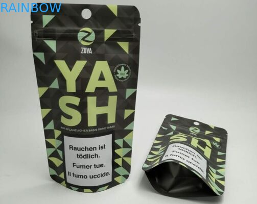 Plastik mit mit Reißverschluss steht oben Beutel-Acajounuss-Snack-Food-Verpackentasche