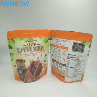 Nahrungsmittelgrad stehen oben Reißverschluss-Beutel Gravnre-Drucken für Plätzchen kundengebundene Größe