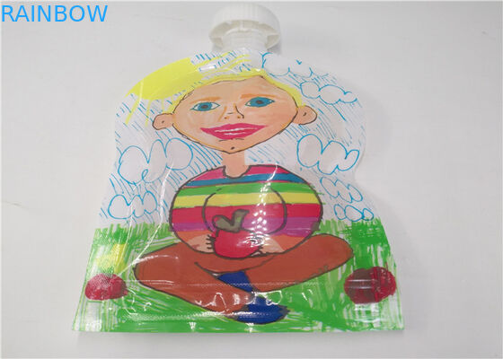 Kundenspezifisches Drucktransparentes Tüllen-Beutel-Verpacken