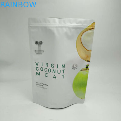 Kundenspezifische Selbstdichtungs-Plastikreißverschluß sackt Aluminiumfolie für Nahrungs-Protein-Pulver ein