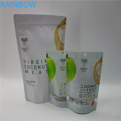 Transparentes Fenster-Plastikbeutel, die für Kokosnuss-Zuckerkissen verpacken