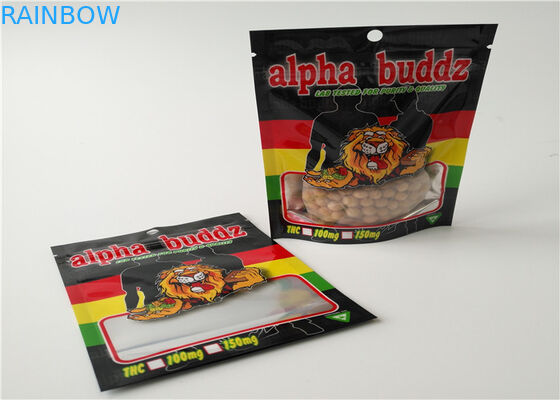 Stehen Sie oben Aluminiumfolie-Taschen für Nashorn 7 Pillen-das Verpacken des Swag-Platin-15000