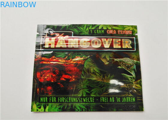 Stehen Sie oben Aluminiumfolie-Taschen für Nashorn 7 Pillen-das Verpacken des Swag-Platin-15000