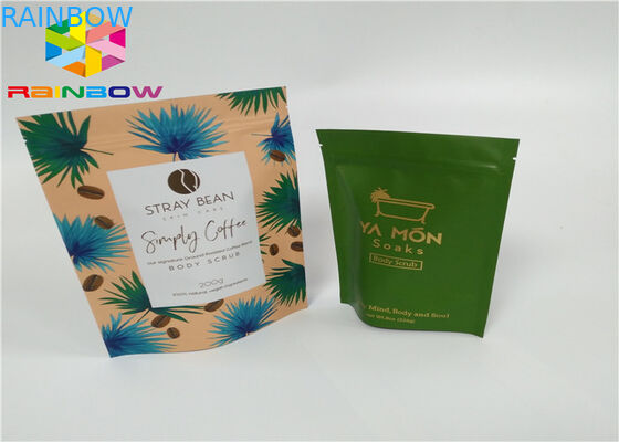 Das Molkeprotein-Pulver-Taschen-Verpackungs-/Reinaluminium-Folien-Molkeprotein-Pulver, das Pags/verpackt, stehen oben Taschen mit Reißverschluss