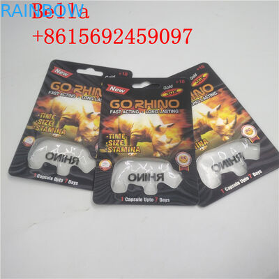 Aufbereitete materielle Plastikblase, die kundengebundene Form mit dem Druck des Effekt-3D verpackt