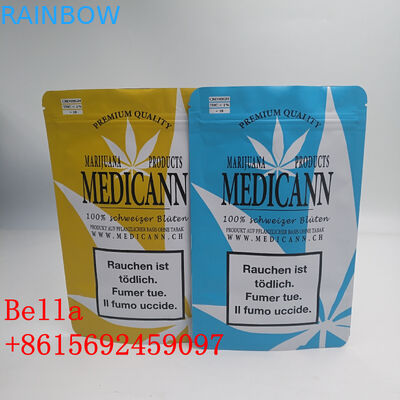 Heißsiegel-Plastikbeutel, die drei - Schicht lamelliert mit Logo-Drucken verpacken