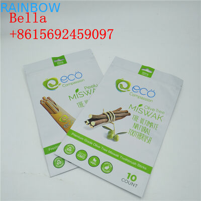 Imbiss-Tasche des matten Finishs mit Reißverschluss, die hellen Beweis-Durchbohren-Widerstand verpackt