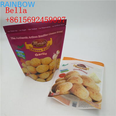 Imbiss-Tasche des matten Finishs mit Reißverschluss, die hellen Beweis-Durchbohren-Widerstand verpackt