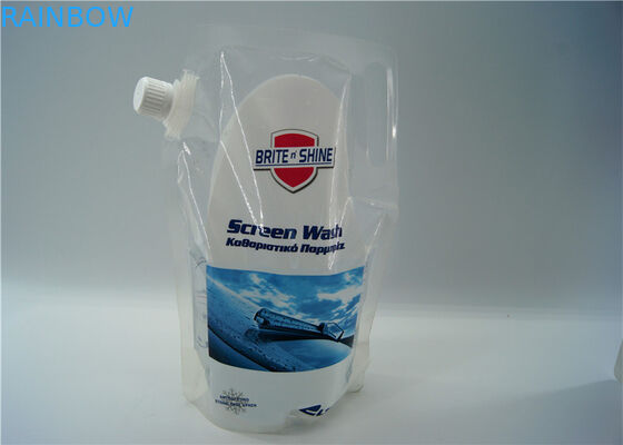 Transparente flüssige Tüllen-Tasche für Getränk/das Energie-Getränk-Verpacken