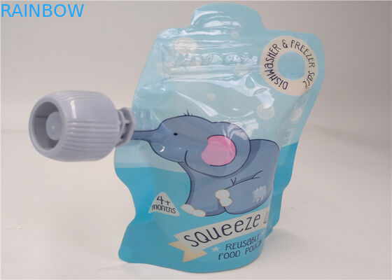 Transparente flüssige Tüllen-Tasche für Getränk/das Energie-Getränk-Verpacken