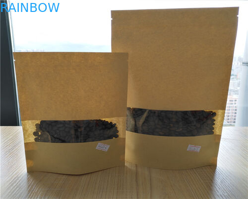 Vorderseite-freier Raum fertigte Papiertüten für Pulver/Süßigkeit/Kaffee besonders an