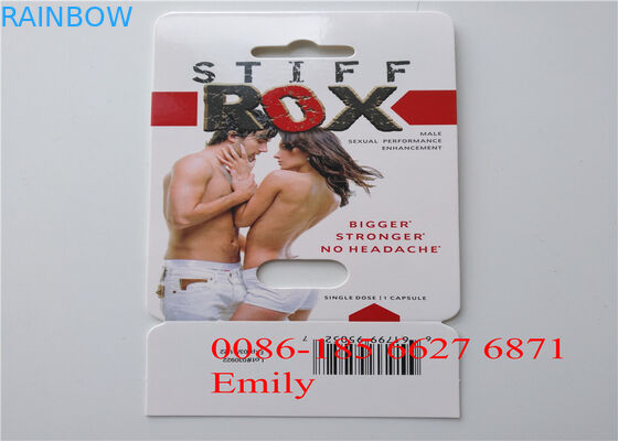 Bequeme Nashorn-Pillen-Blisterpackung, die mit Prägungsflächenwirkung verpackt