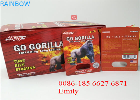 UVdruckplastikblase, die kundengebundene Größe für medizinische Pillen verpackt