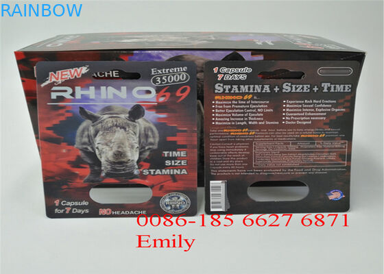 UVdruckplastikblase, die kundengebundene Größe für medizinische Pillen verpackt