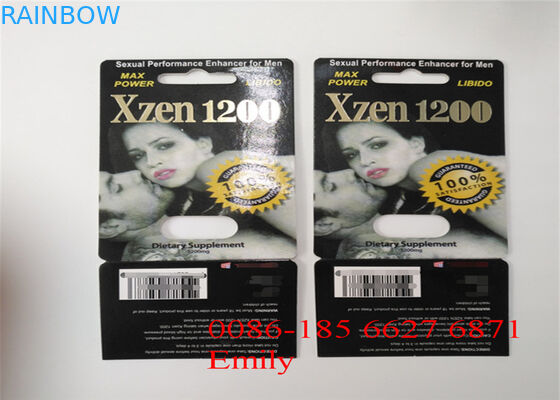 Soem-Blasen-Karte, die für die Vergrößerung des maximalen Mann-Kapsel-Verpackens verpackt