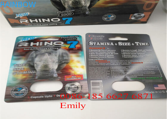 Soem-Blasen-Karte, die für die Vergrößerung des maximalen Mann-Kapsel-Verpackens verpackt