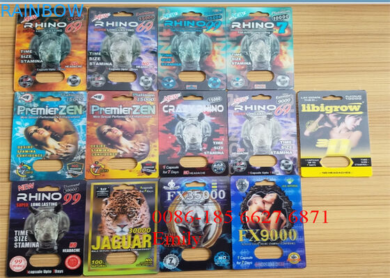 Soem-Blasen-Karte, die für die Vergrößerung des maximalen Mann-Kapsel-Verpackens verpackt