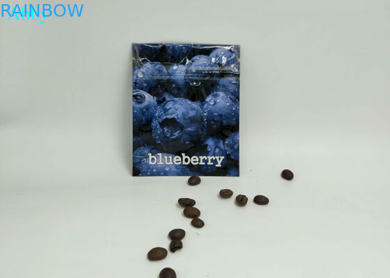 Verpackender Thress-Seiten-Dichtungs-Folien-Beutel, Zipverschluss-Folien-Verpackentaschen für Samen-Blumen-Urlaub