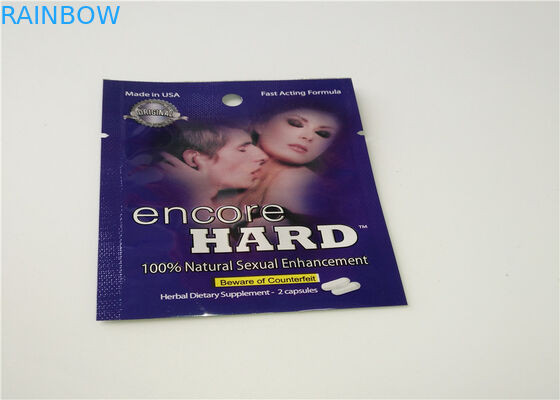 Verpackendes Matt-OPP Material des Aluminiumfolie-Kräuterweihrauch-mit transparenter Farbe