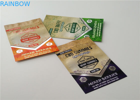 Verpackendes Matt-OPP Material des Aluminiumfolie-Kräuterweihrauch-mit transparenter Farbe