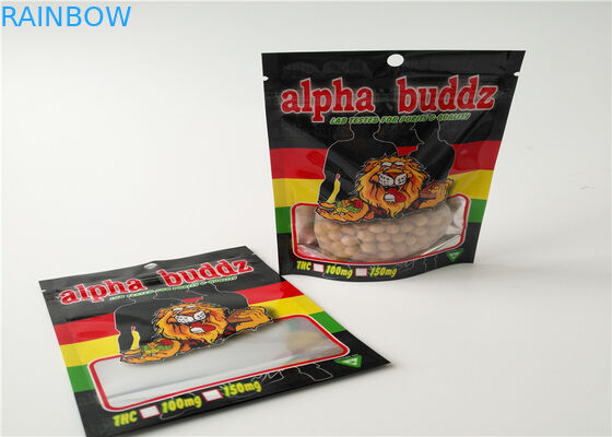 Verpackendes Matt-OPP Material des Aluminiumfolie-Kräuterweihrauch-mit transparenter Farbe