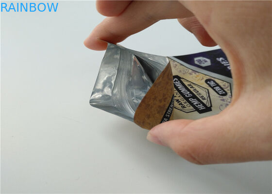 Kleiner Kräuterweihrauch, der das kundenspezifische Logo gedruckt mit der Aluminiumschicht lamelliert verpackt