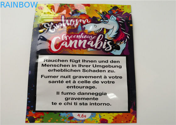 Kleiner Kräuterweihrauch, der das kundenspezifische Logo gedruckt mit der Aluminiumschicht lamelliert verpackt