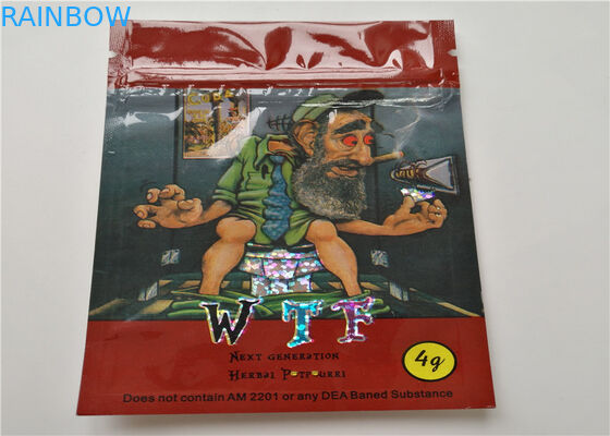 Kleiner Kräuterweihrauch, der das kundenspezifische Logo gedruckt mit der Aluminiumschicht lamelliert verpackt