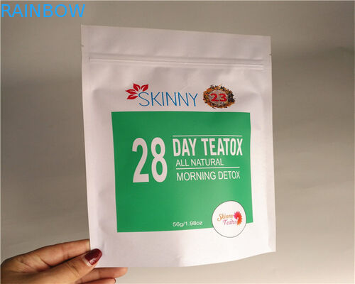 Wiederversiegelbare Reißverschluss-Papier-Nahrung sackt hochfestes farbenreiches Drucken für Trockenfrüchte-Nuss ein