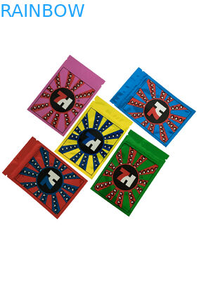 Kundenspezifischer Aufkleber der glatte Folien-druckte Plastikreißverschluss-Taschen-7h für CBD-Samen-Kapseln