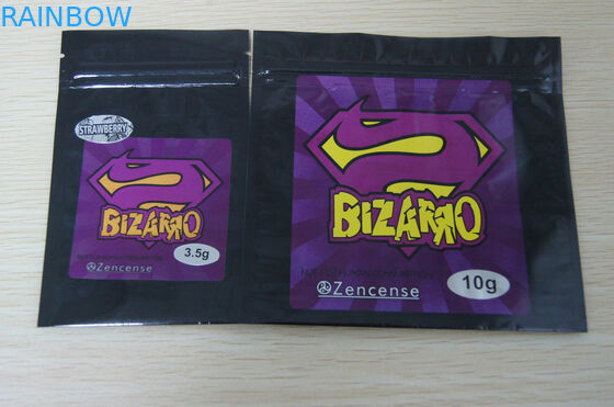 Ungiftiger Plastikreißverschluß bauscht sich für gummiartigen Bären/das gummiartige Süßigkeits-Verpacken