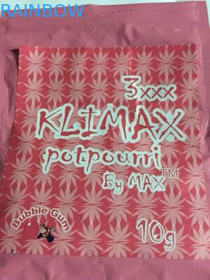 Verpackender Geruch-Beweis-Kräuterweihrauch, Plastikreißverschluss-Taschen für das Verpacken der Lebensmittel