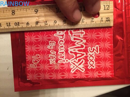 Verpackender Geruch-Beweis-Kräuterweihrauch, Plastikreißverschluss-Taschen für das Verpacken der Lebensmittel