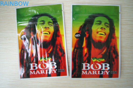 Bernsteinfarbiges verpackender Blatt-Kräuterweihrauch, Seitendichtungs-Beutel 4g der Sicherheits-drei