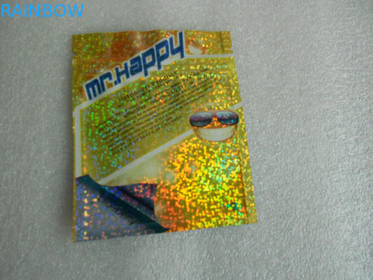 Nahrungsmittelgrad-Plastikreißverschluß sackt 8 Farben für CBD-Produkt 46 * 33 * 30cm ein