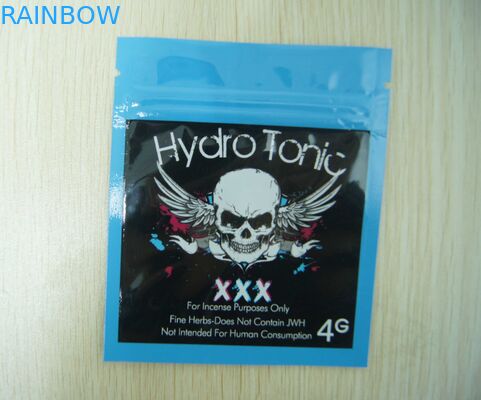 Hohe verpackender Sperren-Kräuterweihrauch, PET materielle Plastikreißverschluss-Taschen