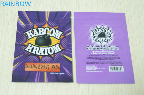 3 dichtungs-Beutel-wasserdichte Gewohnheit Druckfarbe Franc - 20180816 - 9 des Gramm-drei Seiten