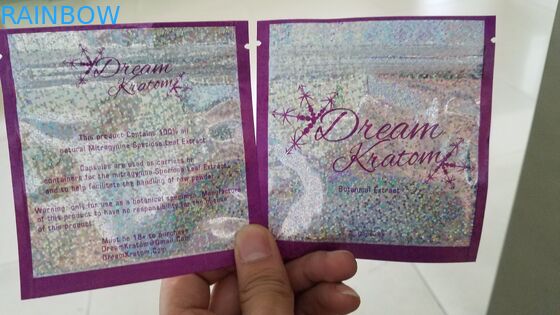 3 dichtungs-Beutel-wasserdichte Gewohnheit Druckfarbe Franc - 20180816 - 9 des Gramm-drei Seiten