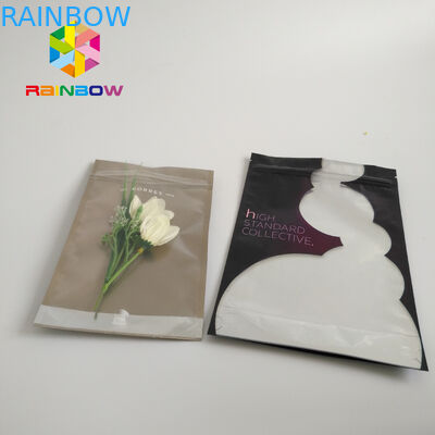 Klares Fenster stehen oben Beutel für Nahrung/Süßigkeit/Kaffee 10000 MOQ