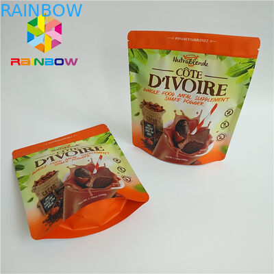 Verpackenden die Nahrungsmittelgrad-Plastikbeutel, Matt stehen oben Beutel für Imbiss