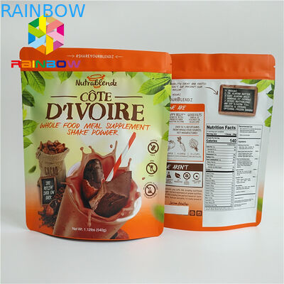 Verpackenden die Nahrungsmittelgrad-Plastikbeutel, Matt stehen oben Beutel für Imbiss