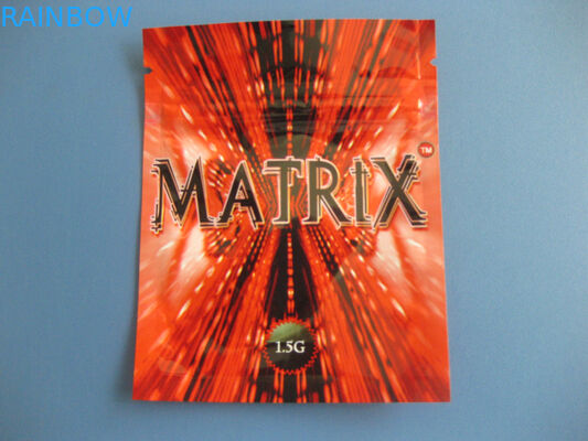 Ravure, das Seitenbeutel-Plastik-Folien-Material der dichtungs-drei mit Ipper-Spitzen-Griff druckt