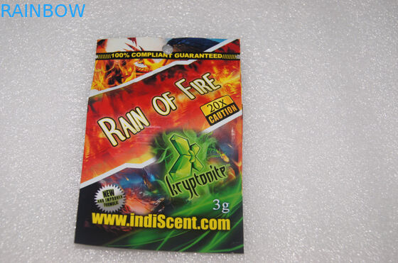 Ravure, das Seitenbeutel-Plastik-Folien-Material der dichtungs-drei mit Ipper-Spitzen-Griff druckt