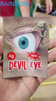 Ravure, das Seitenbeutel-Plastik-Folien-Material der dichtungs-drei mit Ipper-Spitzen-Griff druckt