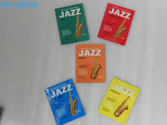 Paket-Kissen-Plastikreißverschluss-Taschen mit Nahrungsmittelgrad-Material mit CMYK-Farbe