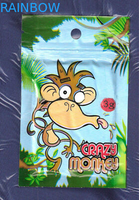 sackt Plastikreißverschluß 40mg Goldstempelnluft- Sperre eine 100 Mikrometer-Stärke ein