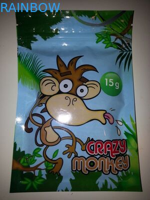 sackt Plastikreißverschluß 40mg Goldstempelnluft- Sperre eine 100 Mikrometer-Stärke ein